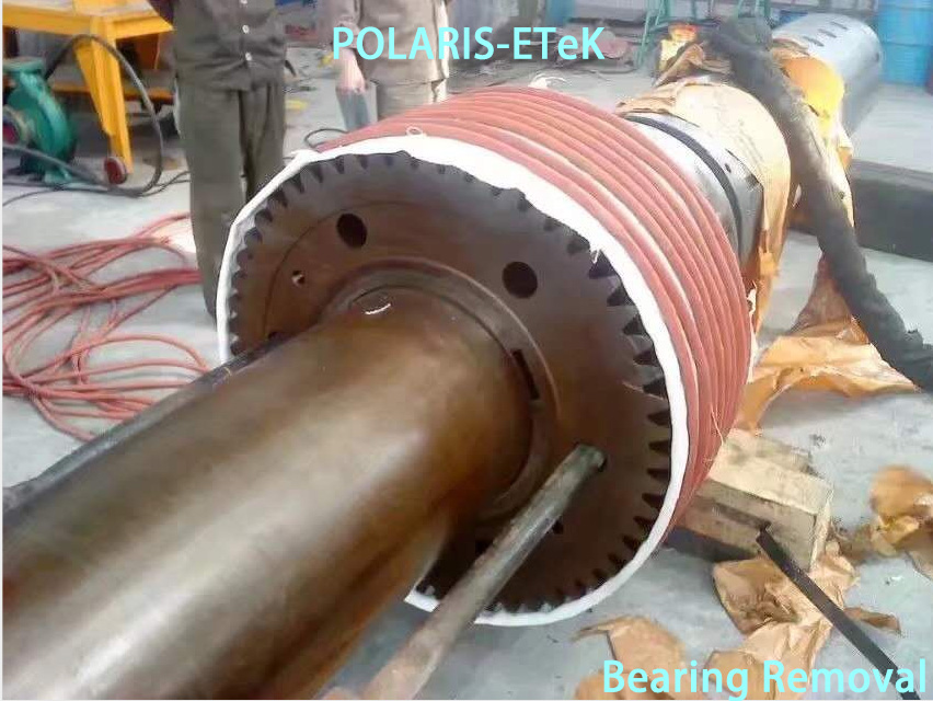 Fully Air-Cooled Electromagnetic Heater-Disassembly and Assembly of Large Electromechanical Equipmen
