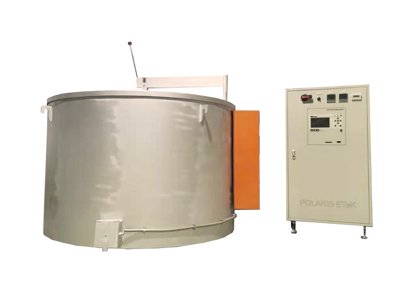 300kg Electromagnetic Melting Aluminum Furnace