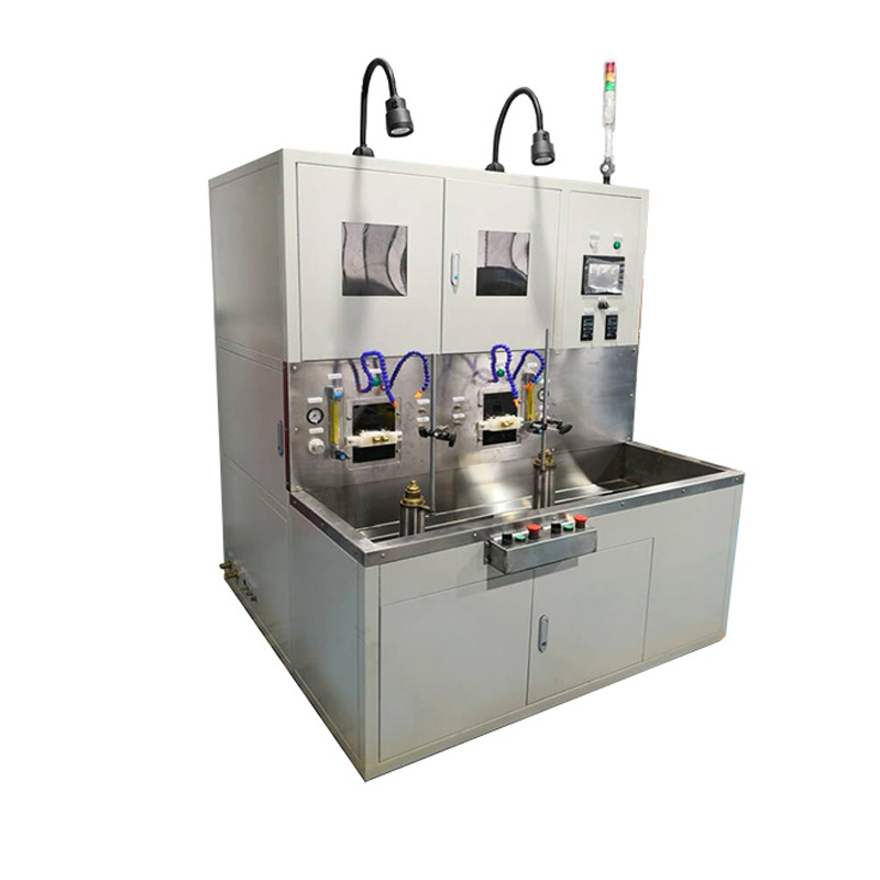 Double Station Distributor Brazing Machine