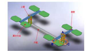 Induction soldering of antenna components