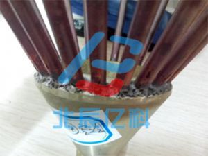 High frequency brazing of distributor