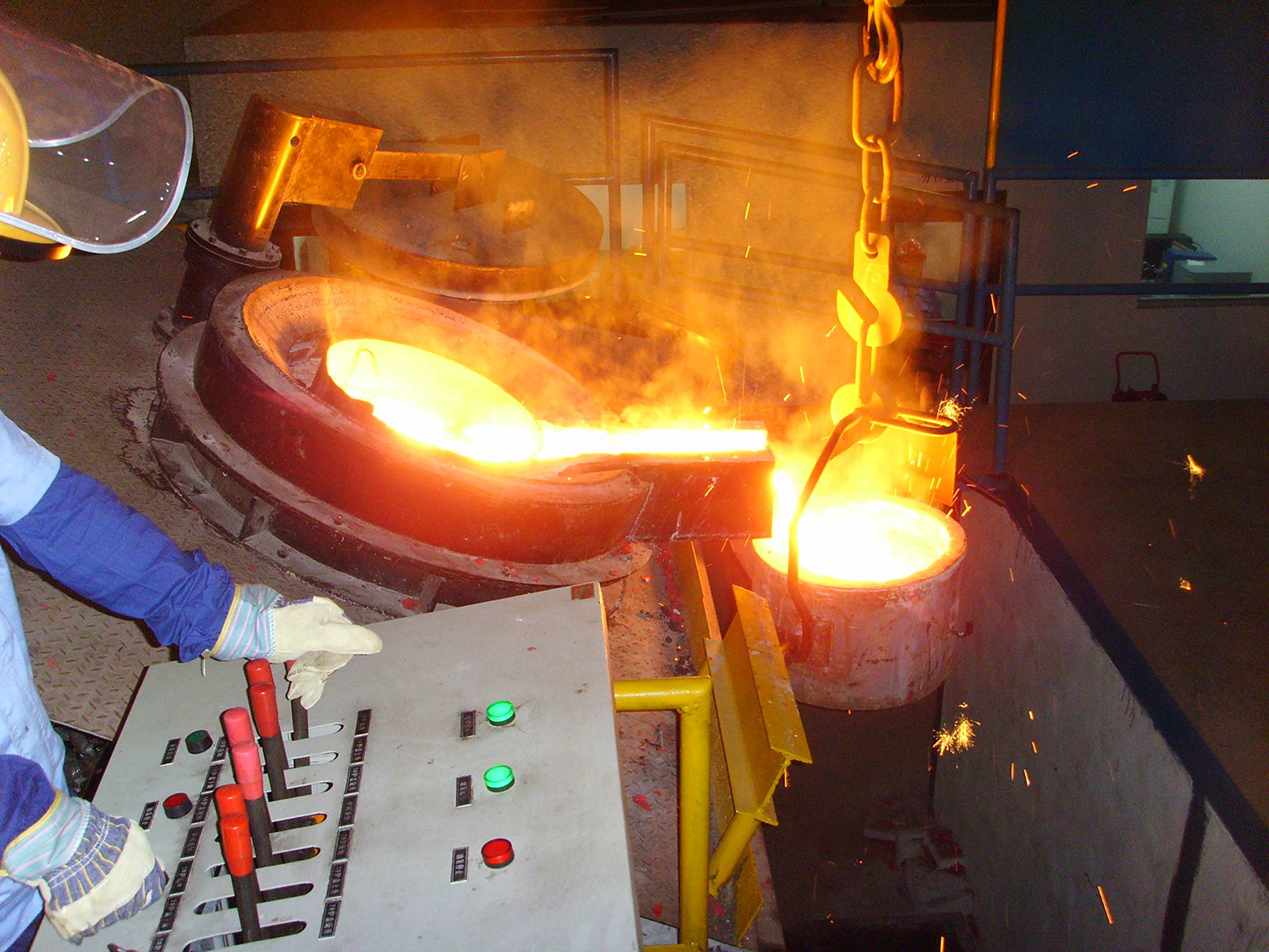 Steel Smelting in Large Steel Mills